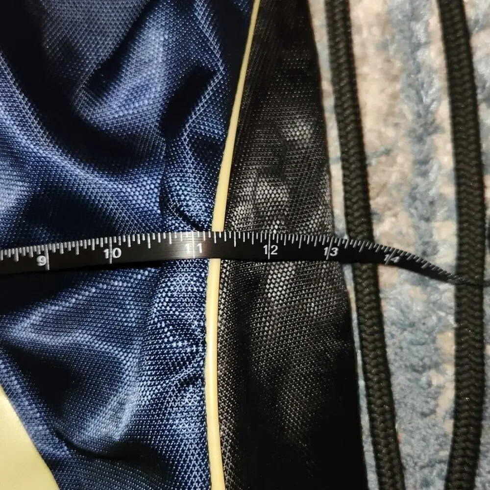 Unisex adidas Notre Dame Bolt Drawstring Backpack || EUC
